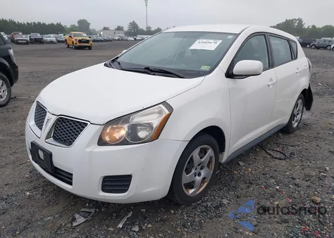 2009 Pontiac Vibe from USA, damaged, VIN 5Y2SP67849Z439942